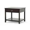 thumbnail image 1 of Designs Urbains 370107 Table d'Appoint et Table de Chevet Modernes Marrons, 1 of 1