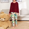 thumbnail image 6 of Pofeuu Floral Vintage Print Teenagers' Pajama Pants, Soft Lounge Pajama Pants with big pockets for Men Plaid Pj Bottoms-XS(5-6), 6 of 6