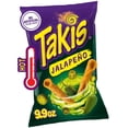 thumbnail image 5 of Takis Fuego 9.9 oz Hot Chili Pepper & Lime Rolled Tortilla Chips + Takis Jalapeño 9.9 oz Pickled Jalapeño Rolled Tortilla Chips, Variety Pack with Bowl by OMA., 5 of 5