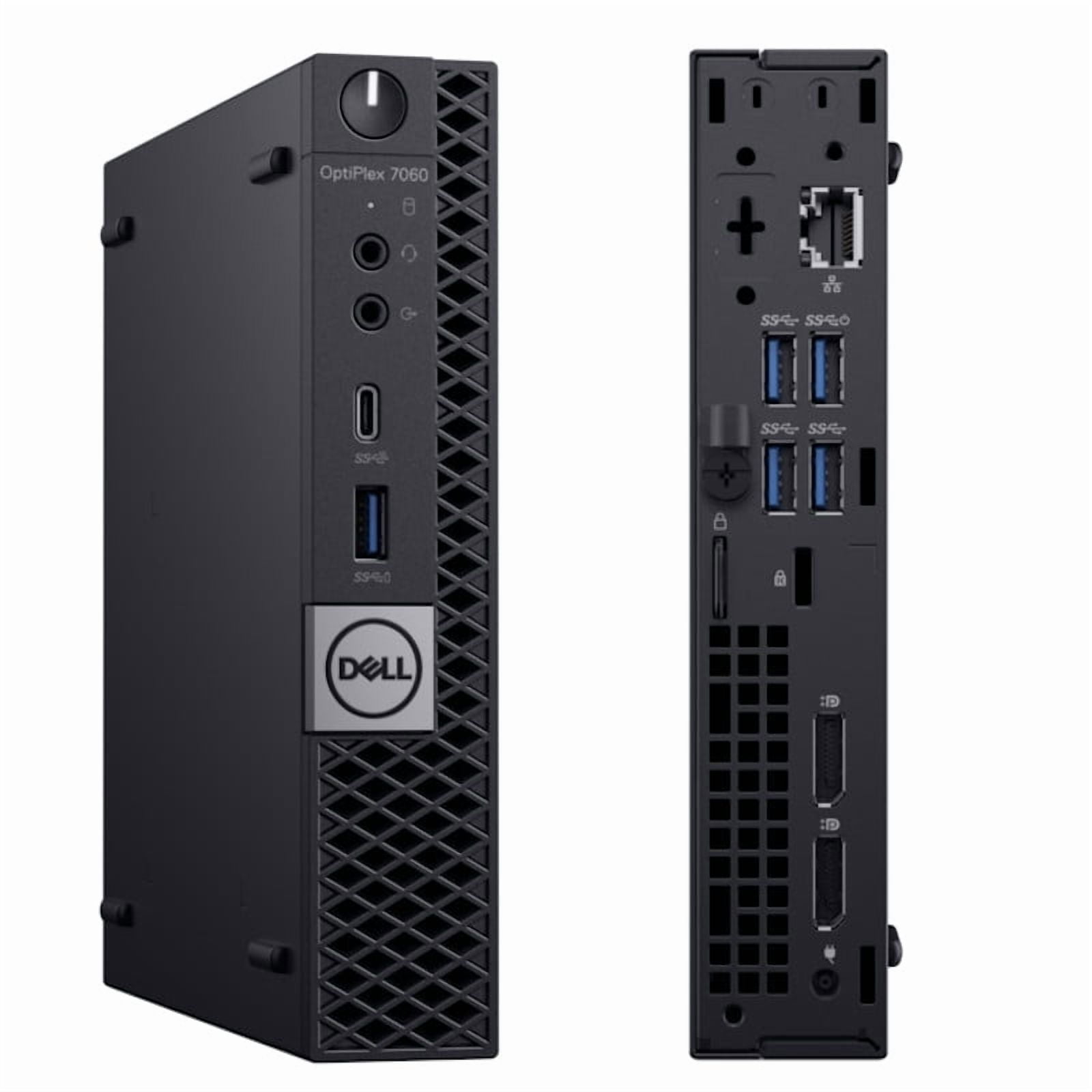 Dell Optiplex 7060 Micro i7-8700T 2.40GHZ 8GB 1000GB SSD Windows 11 Pro