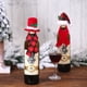 thumbnail image 3 of Matsuzay Cubierta de botella de vino de Navidad Lovely Home Restaurant DIY Hat Bufanda Set Adorno de de cena Decoración de banquete Adorno Kits de decoración para fiestas Sombrero y bufanda a cuadros, 3 of 6