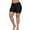 Black, variant on Attraco Swimsuit Bottoms Plus Size For Women Boardshorts Bathing Suit Turnks Solid Color