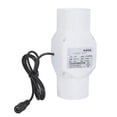 thumbnail image 4 of 12V Inline Ventilation Fan for Toilets & Offices - Easy Install for 20/25/32/40/46mm Holes, 4 of 5