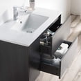 thumbnail image 3 of Valencia 36" Floating Bathroom Vanity with Sink and Mirror in Silver Grey, 3 of 7