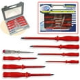 thumbnail image 4 of 7 Piece Electrician Grade Non Shock Screwdriver Insulated Screw driver Set (Carrying Case Included), 4 of 4