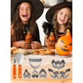 thumbnail image 4 of Juego Tallado Calabaza Halloween Plantillas para Tallar Molde Expresión 12 Uds. Caja Acero Inoxidable Hogareña DIY, 4 of 9