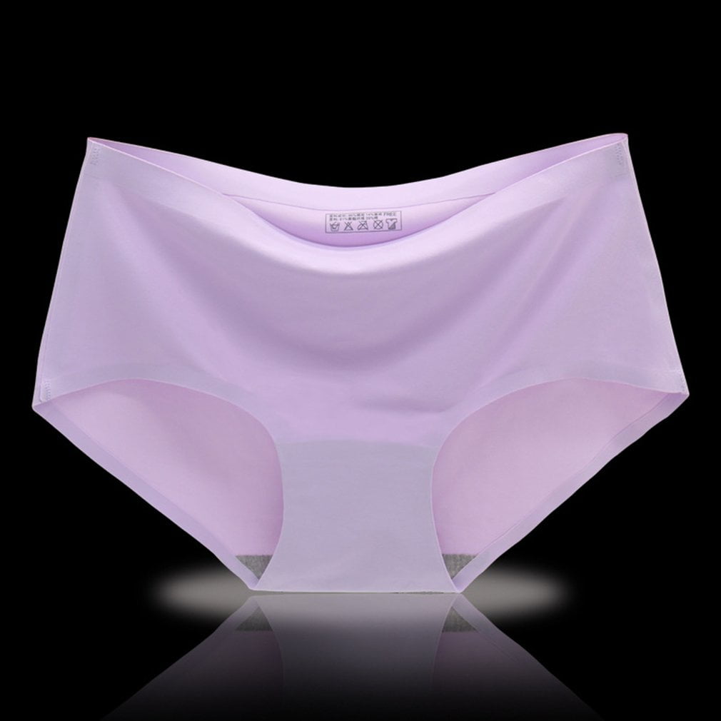 Women's Panties New Style Seamless Underwear Female Ice Silk Ladies