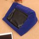 thumbnail image 1 of Cojín para lector de libros electrónicos, soporte para tableta, almohadilla portátil triangular, soporte para almohada Azul perfecl Soporte de almohada de la almohadilla, 1 of 8