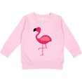 thumbnail image 2 of Inktastic Pink Flamingo Toddler Sweatshirt, 2 of 4