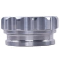 thumbnail image 2 of 2 Inch 51mm Aluminum Alloy Welded On The Filler Neck And Auto Parts Modified Fuel Tank Cap Silver, 2 of 5