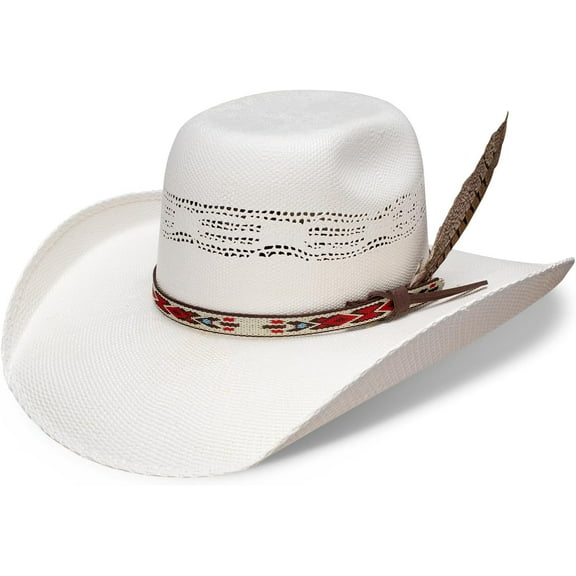 RESISTOL Young Gun Jr 4" Brim Straw Cowboy Hat Natural OS