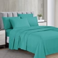 thumbnail image 1 of Swift Home Luxury 6-Piece Sheet Set with Extra Pillow Case, King, Larkspur Blue, 1 of 8