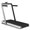 Silver, variant on Airfind 4.75HP 2-in-1 Walk-to-Run Folding Treadmill with APP Sync, White