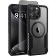 thumbnail image 1 of Funda MOBOSI para iPhone 15 Pro Max con protector de pantalla, 1 of 7