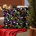 thumbnail image 4 of 2PCS Throw Pillow Covers, Decorative Thanksgiving Halloween Christmas Pillow Covers 18x18, Soft Cushion Pillow Cases for Sofa Couch Bed Livingroom Bedroom Chair Office Home Farmhouse Decor, No Insert, 4 of 6
