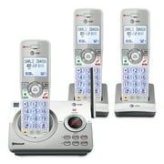 AT&T DL72310 DECT 6.0 Wall Mount 3 Handsets Cordless Phone with Digital Answering System, Silver & White, 3 Count
