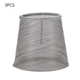 thumbnail image 3 of Toystoory Juego de 3 pantallas de lámpara gris, pantalla de tela de gasa transparente para iluminación de suelo de Iluminación novedosa Gris Toystoory HA003677-04, 3 of 6