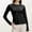 Black, variant on SXCXLSA Women's Compression Long Sleeve Yoga Shirt Sun Protection Upf 50 Cooling Breathable Athletic Workout Top Slim Fit Running Gym Tee Moisture Wicking Quick Dry Performance