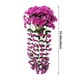 thumbnail image 3 of Flores colgantes de imitación de violetas, decoración colgante de imitación de violetas artificiales, flores de violetas de seda, violetas grandes de imitación, decoración para fiestas en el, 3 of 9