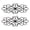 Euclidean Geom, variant on ESTART Rustic Metal Scroll Medallion Wall Art, Black Wrought Iron Wall Accent Decor for Living Room, Porch & Entryway
