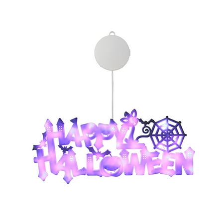 Chamoist 2024 Halloween Decorations Halloween Lights Sign Merry Halloween LED Battery Powered Halloween Lights for Hanging Lighted Sign Decor Indoor and Outdoor Halloween Decor Decorations.