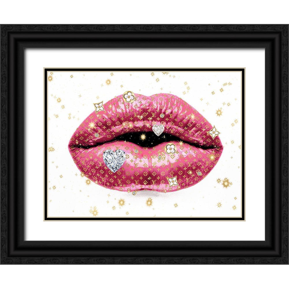 Fashion Lips Pink II' Art Print - Madeline Blake