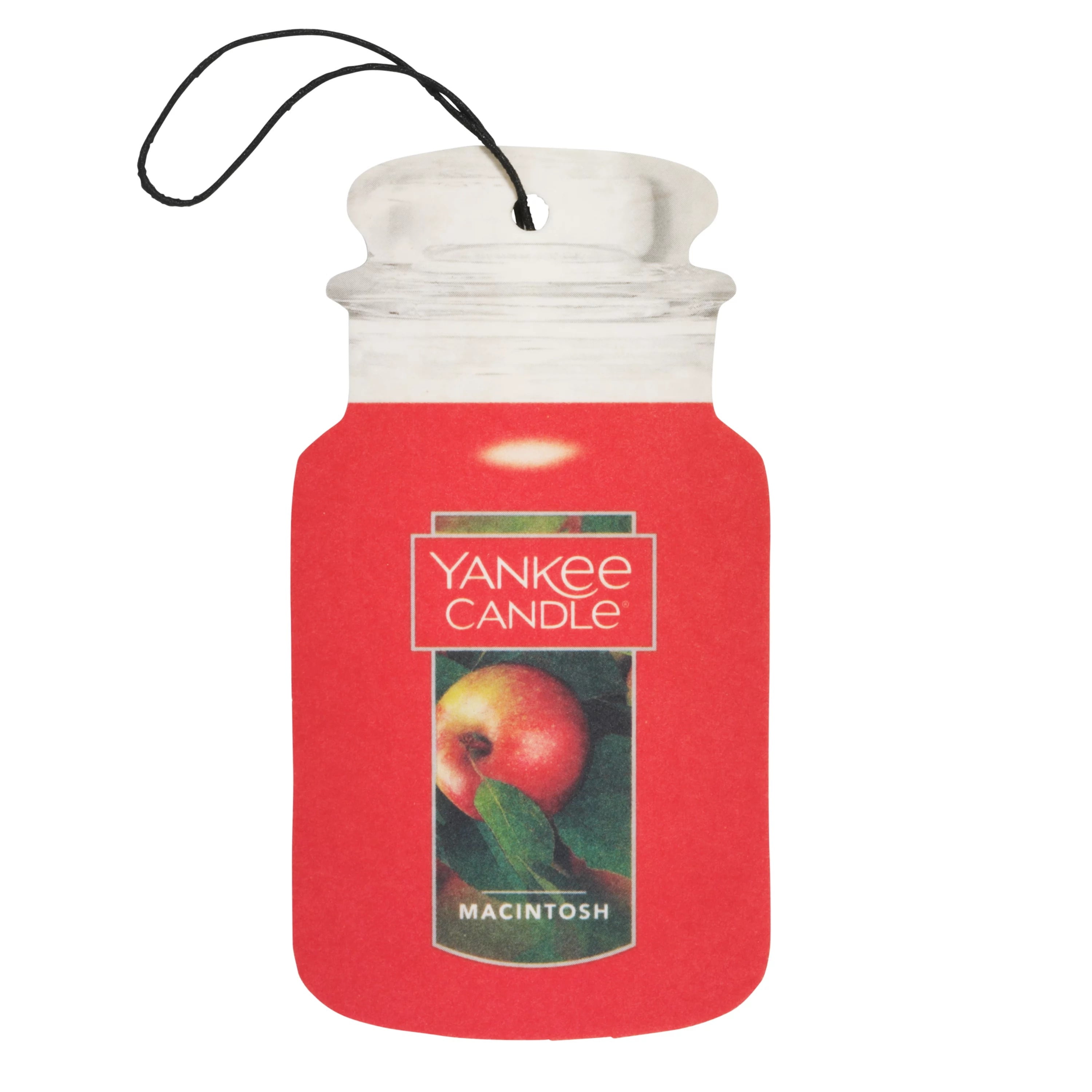 Yankee Candle Macintosh Car Jar Air Freshener (10 Pack)