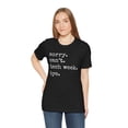 thumbnail image 5 of Sorry can't. tech week. bye. tech Week  funny Theatre joke Unisex T-shirt, 5 of 9
