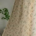 thumbnail image 4 of Seasonwood Floral Curtains for Living Room,Semi-Blackout Linen Curtains,1 Panel,59" x 84", 4 of 8