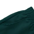 thumbnail image 4 of ctdiral Mens Linen Casual Shorts Elastic Waisted Drawstring Beach Shorts Solid Color Loose Fit Cargo Shorts Multi Pockets Lounge Shorts, 4 of 7