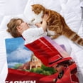 thumbnail image 2 of Where in the World Is Carmen Sandiego-Anti-Pilling Flannel Blanket Soft Lightweight Plush Fuzzy Cozy Luxury Blanket for Home and Kitchen Use – Perfect for Kids and Adults 60"*79"(150cm*200cm), 2 of 6