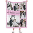 thumbnail image 3 of Custom Blankets with Photos Personalized Blanket Flannel Throw Blanket House Warming Gifts New Home Memorial Picture Gifts for Family Friends, 3 of 6