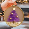 thumbnail image 4 of WUJGXI Coastal Sea Glass Hanging Ornament Beach Themed Holiday Pendant For Family Gatherings Ocean Charm Decor For Coastal Home And Interior Wall, 4 of 5