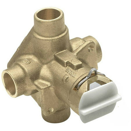 Moen FP62320 1/2 Inch Sweat Posi-Temp Pressure Balancing Rough-In Valve and Pre-Installed Flush