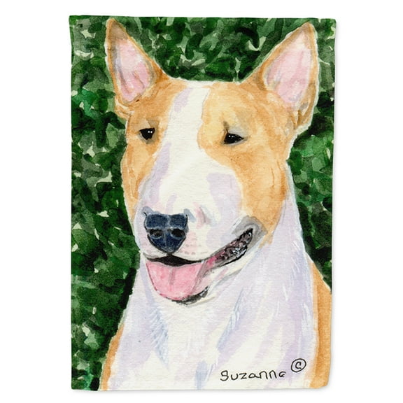 Bull Terrier Garden Flag