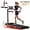 Black-Manual Incline, variant on ROBORE Walking Pad with 16% Incline, 6.3MPH Treadmill for Home Office, 2.5 HP Under Desk Treadmill with LED Display & Remote Control, 300lbs Capacity