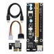 thumbnail image 4 of PCIe Riser VER006 PCI-E 1x a 16x Adaptador extensor Alimentación de 15 pines a 4 pines, 4 of 7
