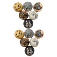 thumbnail image 3 of 12Pcs Balls Bouncing Balls Lightweight Sponge Ball Sensory Game Balls Baoblaze Bolas antiestrés, 3 of 8