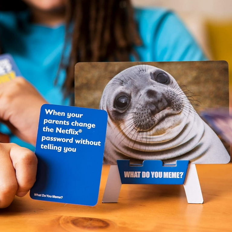  WHAT DO YOU MEME? Family Edition - The Best in Family Card  Games for Kids and Adults : Toys & Games