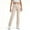 Beige, variant on Teen Girls School Uniform Pants Skinny Fit Stretch Pants with Pockets Straight Pants Blue Uniform Pants Back To School Clothes Teen Girls Clothes Size 11-12 years