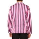 thumbnail image 3 of BLAZERS PARA HOMBRES INSPIRADOS EN CHIC, PATRÓN A RAYAS, CHAQUETA DE CUELLO CON SOLAPA DE UN BOTÓN XL ROJO Y BLANCO, 3 of 6