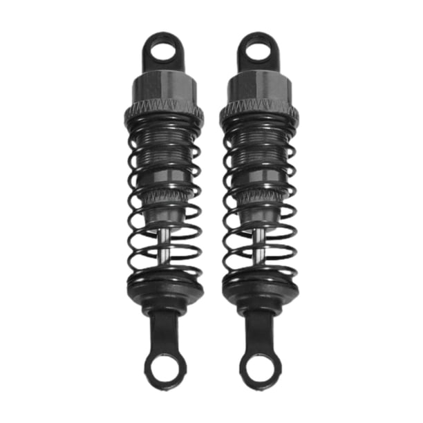 Kit de amortiguadores de aceite RC, accesorio de modificación, repuestos para vehículos 2 piezas