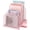 Pink, variant on Inclined Desk File Organizer,Vertical File Folder Holder Stand Metal Rack File Sorter for Office Classroom Desktop Organization Aqua,2Pack