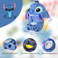 thumbnail image 3 of Peluche relajante Stitch, peluches de Stitch que alivian la ansiedad, Stitch que respira con luces sensoriales de música que se mueven en las orejas y movimiento de respiración rítmico para niños y ad, 3 of 5