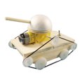 thumbnail image 1 of Amdohai Wood Tank Building Kit 3D Assemble Wooden Car DIY Four-wheel-drive Car Model Material Set, 1 of 8