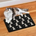 thumbnail image 2 of Funny Poodle Dog Bowl Mat,Non Slip Dog Placemats Feeding Floor Mat for Food and Water, 2 of 6