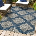 thumbnail image 2 of JONATHAN Y JONATHAN  Y Arabesque Ornate Medallions Indoor/Outdoor Area Rug 5 X 8 - Navy/Beige, 2 of 5