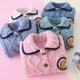 thumbnail image 4 of Conjunto de pijamas para niños, ropa gruesa de invierno y Navidad para el hogar, con dibujos animados de lana de Coral, 2021, 4 of 4