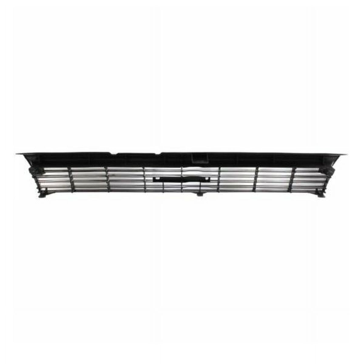 For 88-92 Corolla Sedan/Wagon Front Face Bar Grill Grille Assembly Plastic Gray