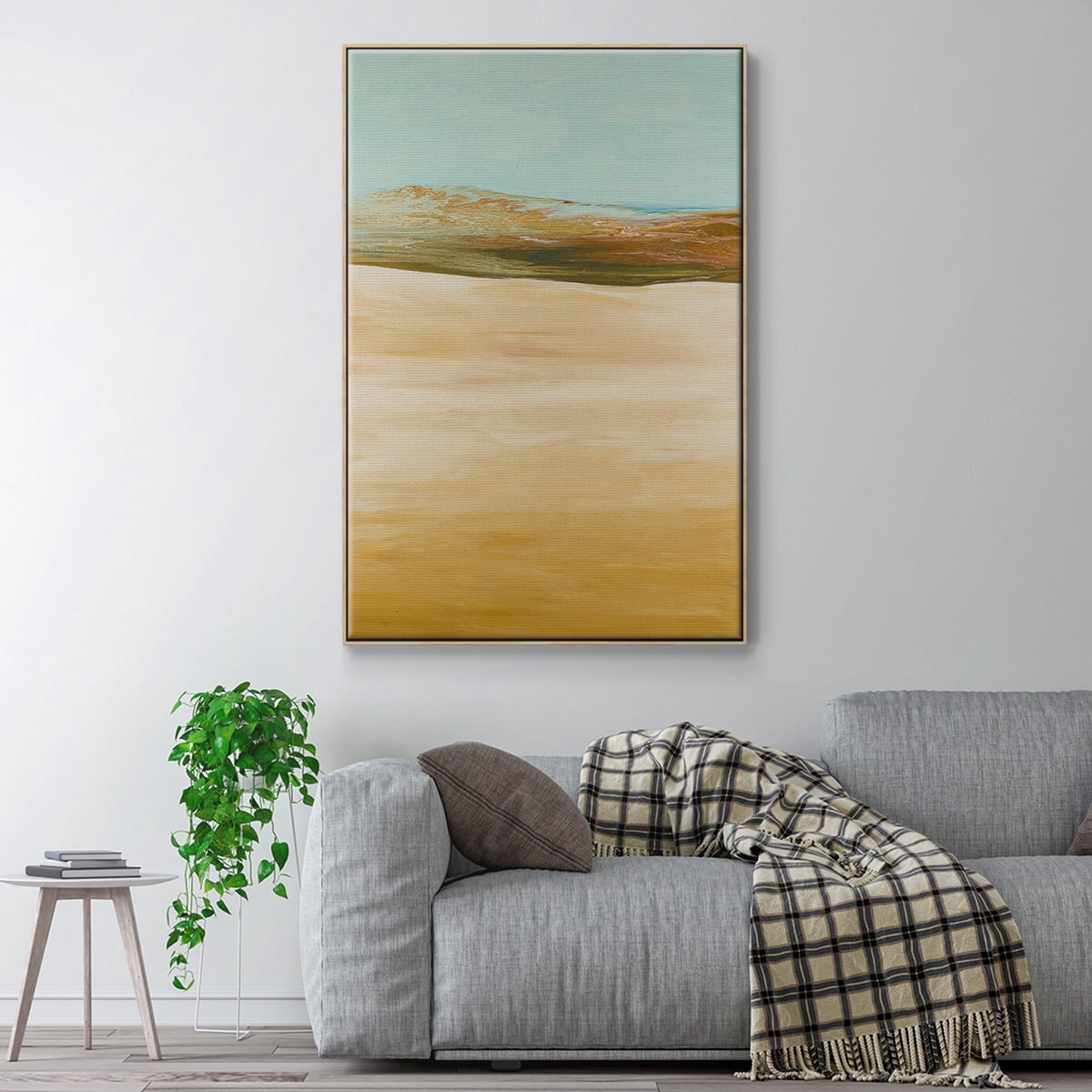 Yesterday's Today Framed Premium Gallery Wrapped Canvas - Ready to Hang